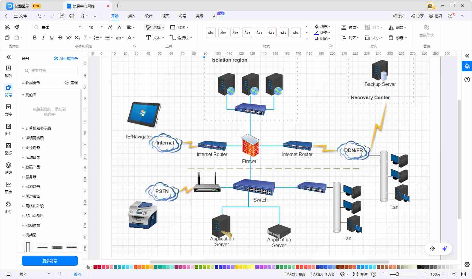 Edraw Max亿图图示v13.5高级解锁版集绘图功能强大的综合型图表图形设计软件
