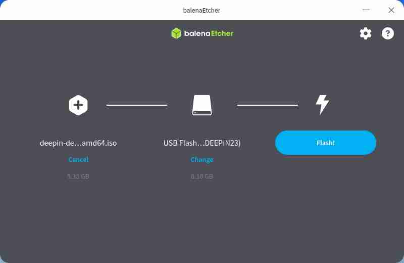 如何使用 Etcher 制作 U 盘安装系统盘