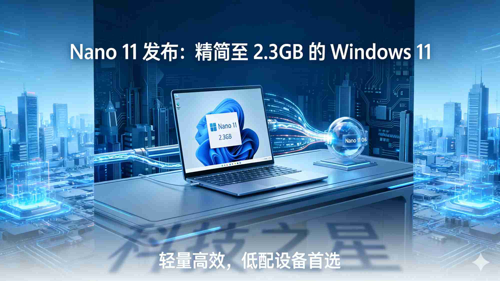 Nano 11 (25H2) 发布！精简至 2.45 GB 的 Windows 11，轻量高效，低配电脑首选！【中文版】