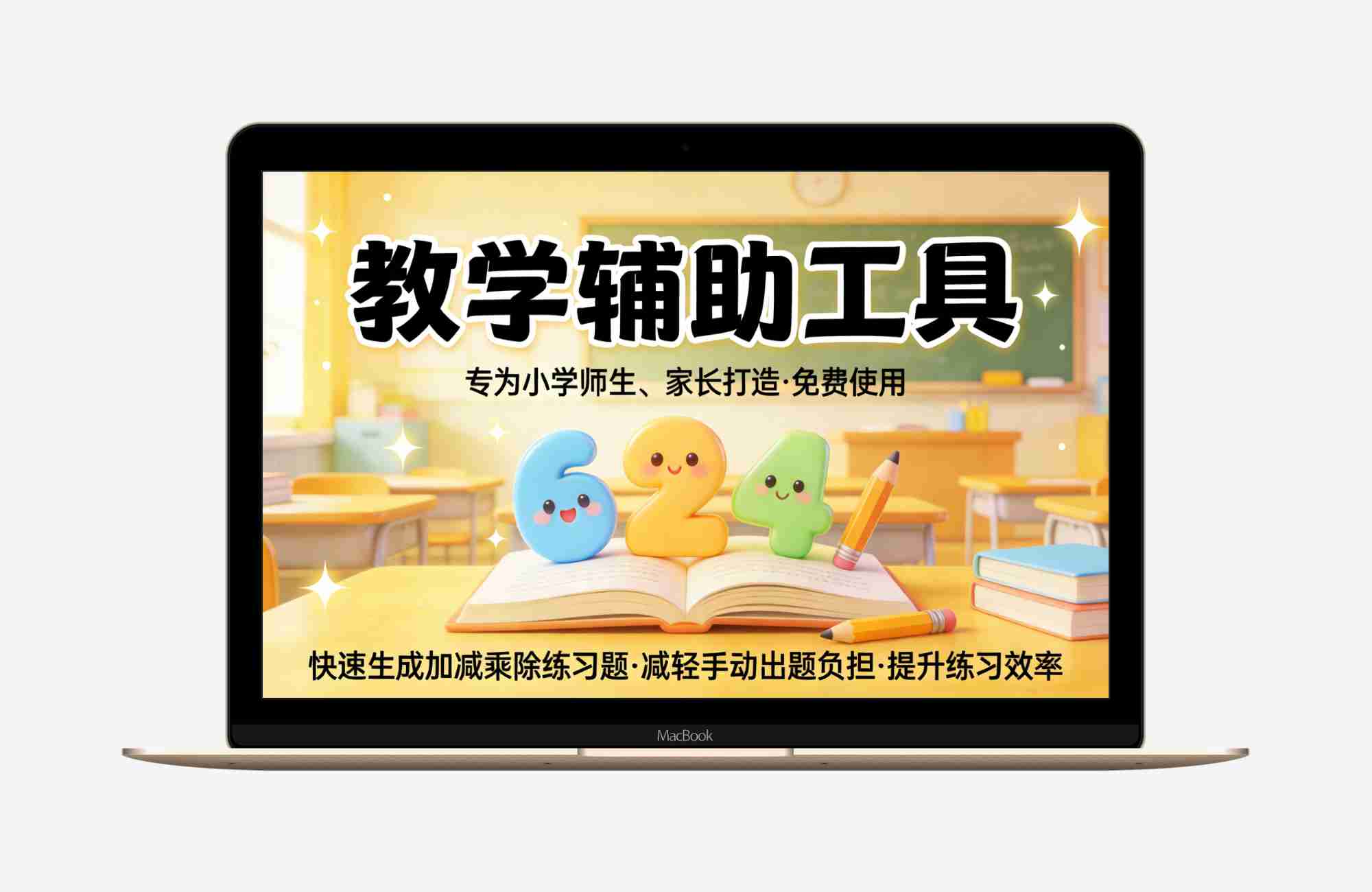 家长教学辅助工具（小学生数学题生成器）V 10.0