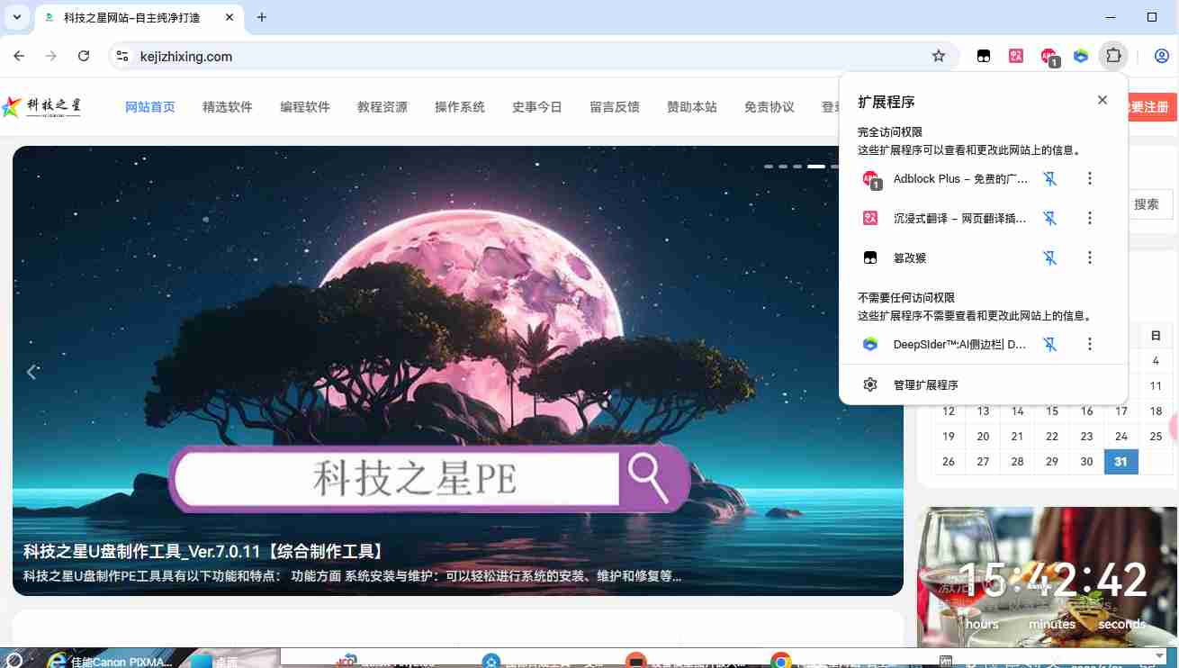 谷歌浏览器(Chrome)V 135.0.7049.42绿色增强定制版-集成多个AI对话侧边栏