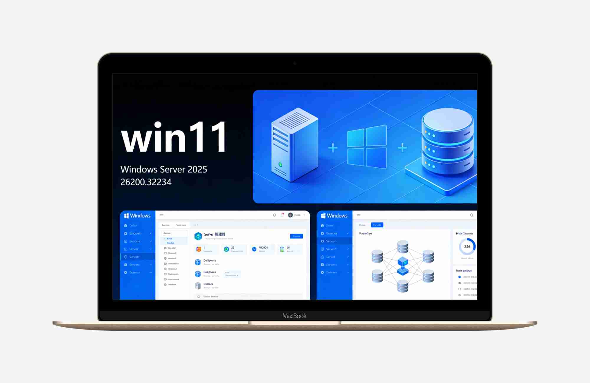 Windows Server 2025 Standard 24H2（26200.32234）微软服务器系统