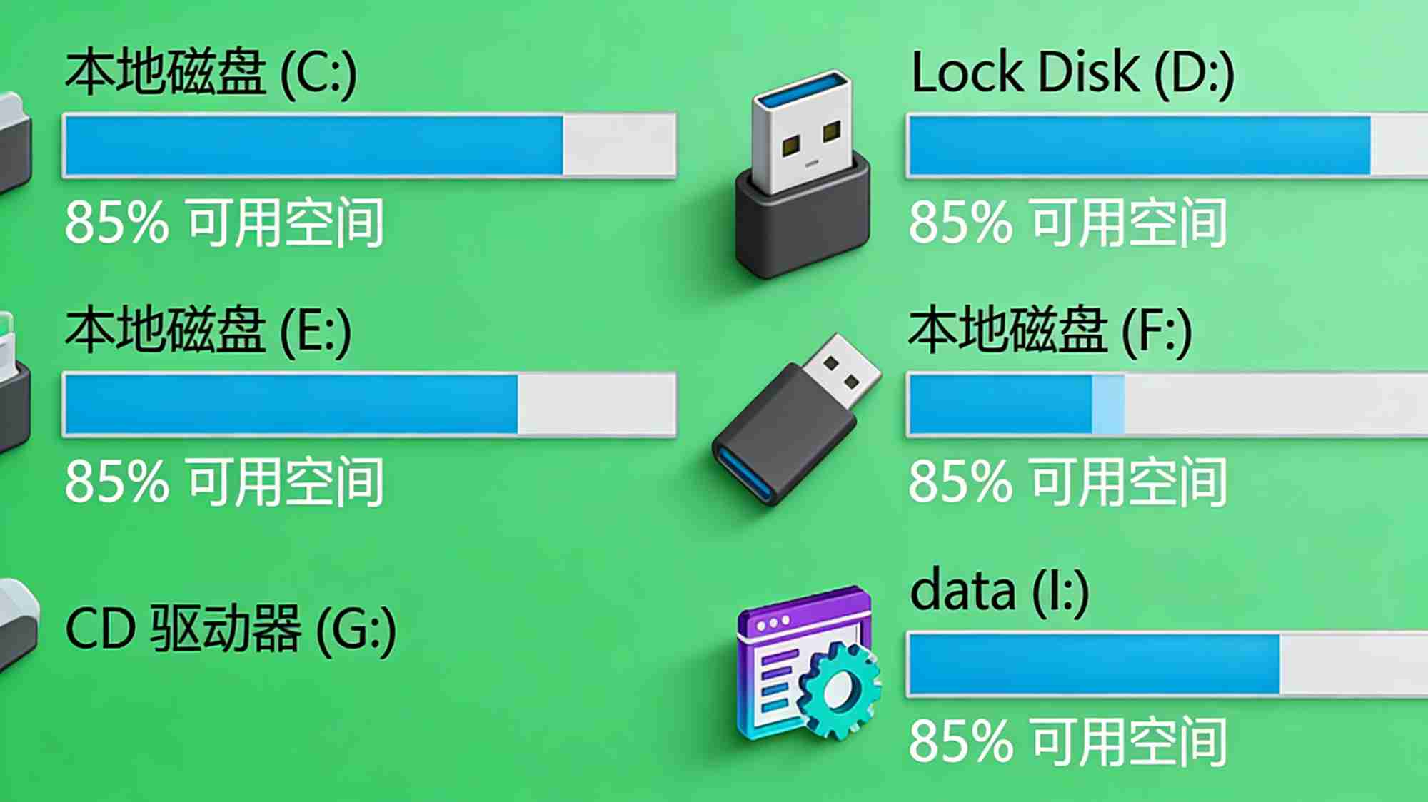 [自定义u盘图标] 让你的u盘图标比较个性化