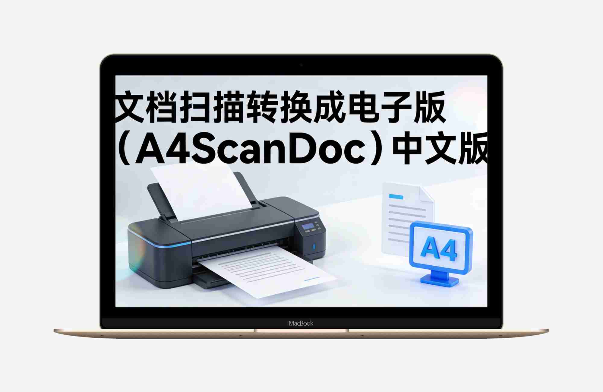 文档扫描转换成电子版（ A4ScanDoc ）V2.0.9.27 中文版