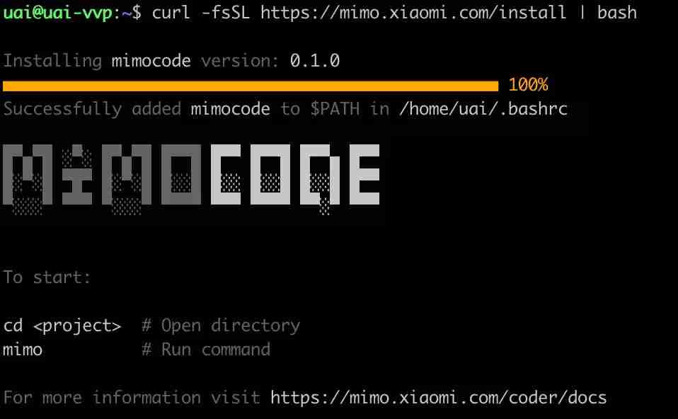 小米发布 MiMo Code,基于 OpenCode,限免 MiMo-V2.5